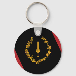 Porte-clés Drapeau du patrimoine des Noirs américains