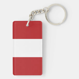 Porte-clés Drapeau du Pérou