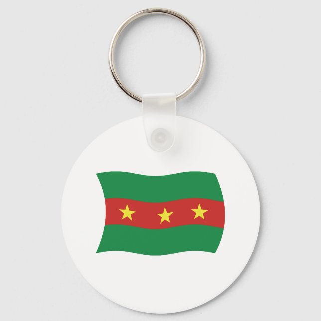 Porte-clés Drapeau du peuple Ewe (Recto)
