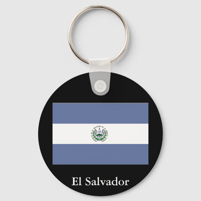 Porte-clés Drapeau du Porte - clé El Salvador (Recto)