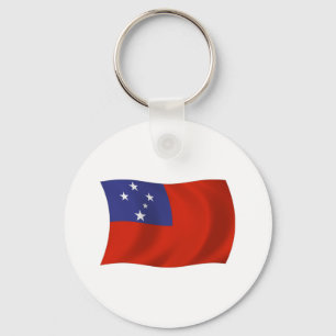 Porte-clés Drapeau du Samoa