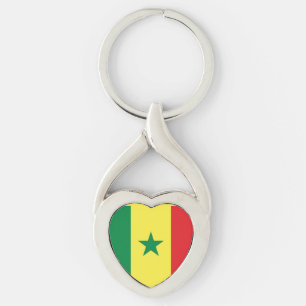Porte-clés Drapeau du Sénégal