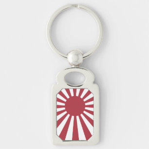 Porte-clés Drapeau du Soleil Levant impérial japonais, d'Edo 