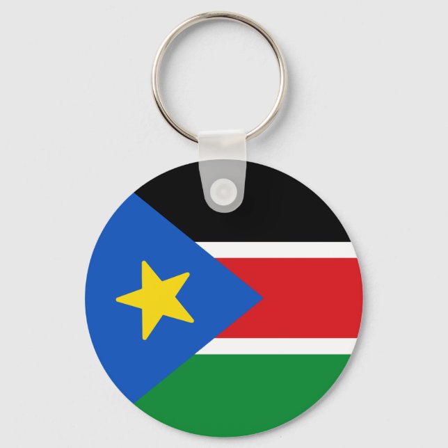Porte-clés Drapeau du Soudan du Sud (Recto)