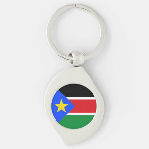 Porte-clés Drapeau du Soudan du Sud