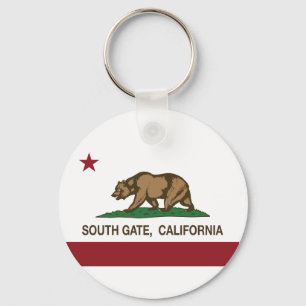 Porte-clés Drapeau du sud de République de la Californie de