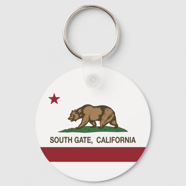 Porte-clés Drapeau du sud de République de la Californie de (Recto)