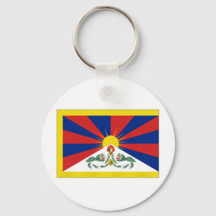 Porte-clés Drapeau du Tibet