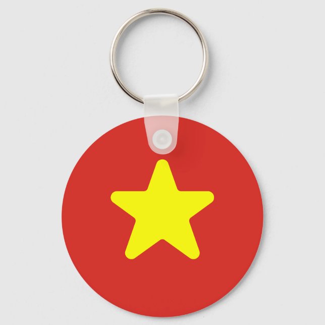 Porte-clés Drapeau du Vietnam (Recto)
