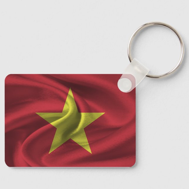 Porte-clés Drapeau du Vietnam  (Recto)