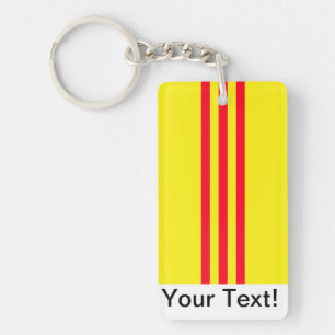 Porte-clés Drapeau du Vietnam du Sud