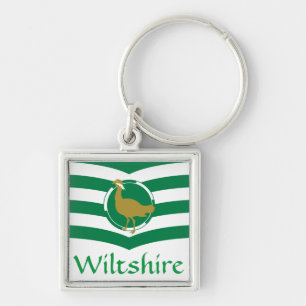 Porte-clés Drapeau du Wiltshire - ANGLETERRE