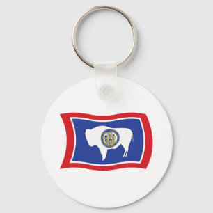 Porte-clés Drapeau du Wyoming