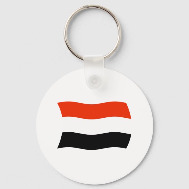Porte-clés Drapeau du Yémen (Recto)