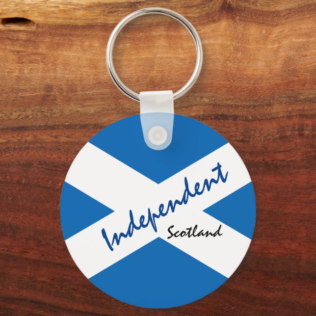 Porte-clés Drapeau écossais, Rampant, Ecosse / indépendant (Recto)