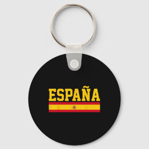 Porte-clés Drapeau Espagne Espana Footbyll Sports Fan Souveni