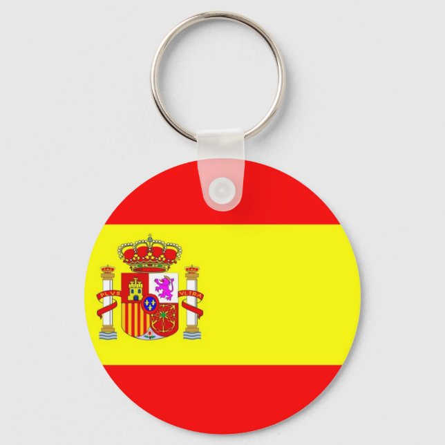 Porte-clés Drapeau espagnol (Recto)
