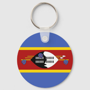 Porte-clés Drapeau Eswatini