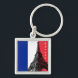 Porte-clés Drapeau français & Tour Eiffel - France /fans spor<br><div class="desc">Keychains : France & Eiffel Tower - love my country and French flag travel,  national patriots /sports fans</div>