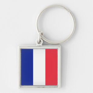 Porte-clés  Drapeau France Tricolore