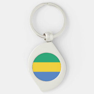 Porte-clés Drapeau Gabon
