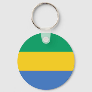 Porte-clés Drapeau Gabon