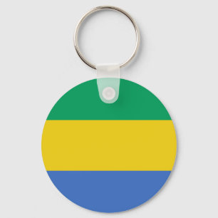 Porte-clés Drapeau Gabon