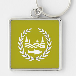 Porte-clés Drapeau Giradan - Bague de clé