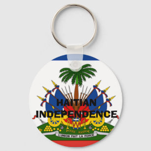 Porte-clés drapeau-Haïti-détail-atterrisseur, l'INDÉPENDAN