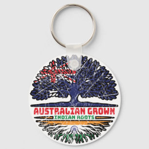 Porte-clés Drapeau indien de l'Australie