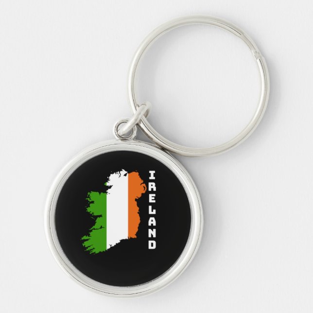 Porte-clés Drapeau irlandais (Devant)