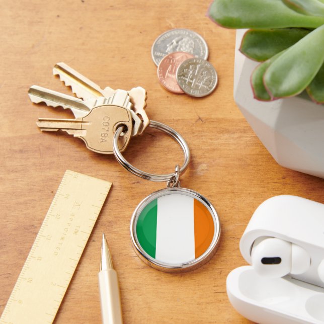 Porte-clés Drapeau irlandais (Bureau)