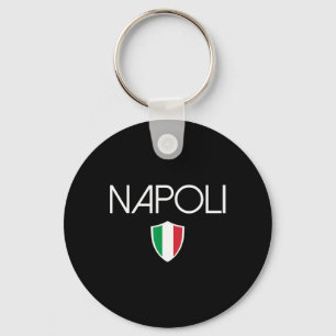 Porte-clés Drapeau italien de Naples Napoli Italie Souvenir d