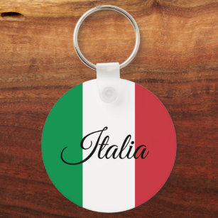 Porte-clés Drapeau italien patriotique porte - clé, Italie mo
