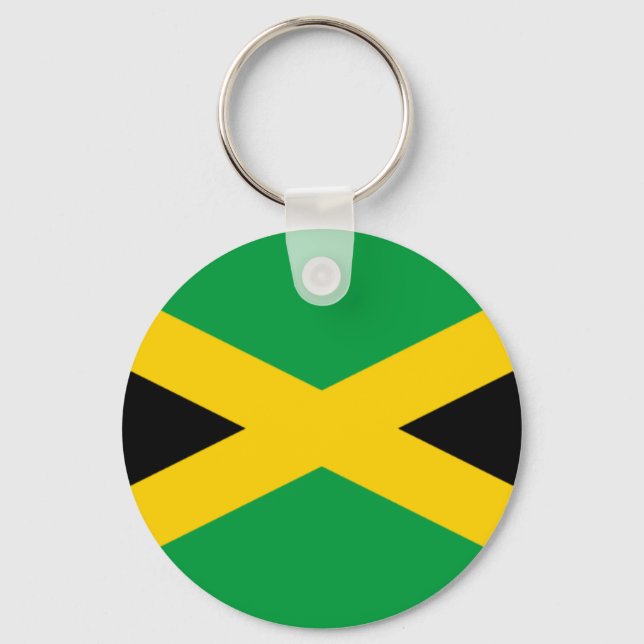 Porte-clés Drapeau jamaïcain - Drapeau jamaïcain (Recto)