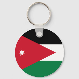 Porte-clés Drapeau Jordanie