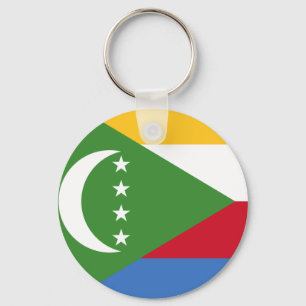 Porte-clés Drapeau kilomètre des Comores