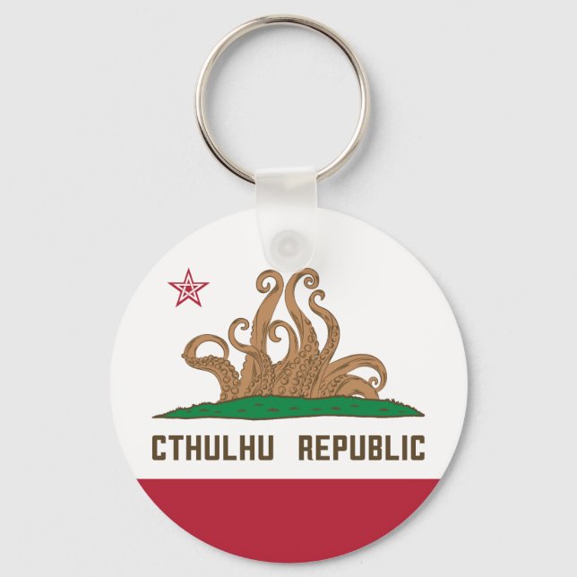 Porte-clés Drapeau Lovecraft (Recto)