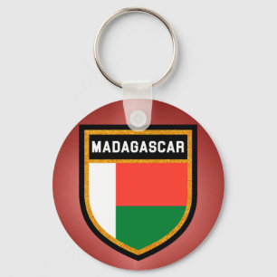 Porte-clés Drapeau Madagascar