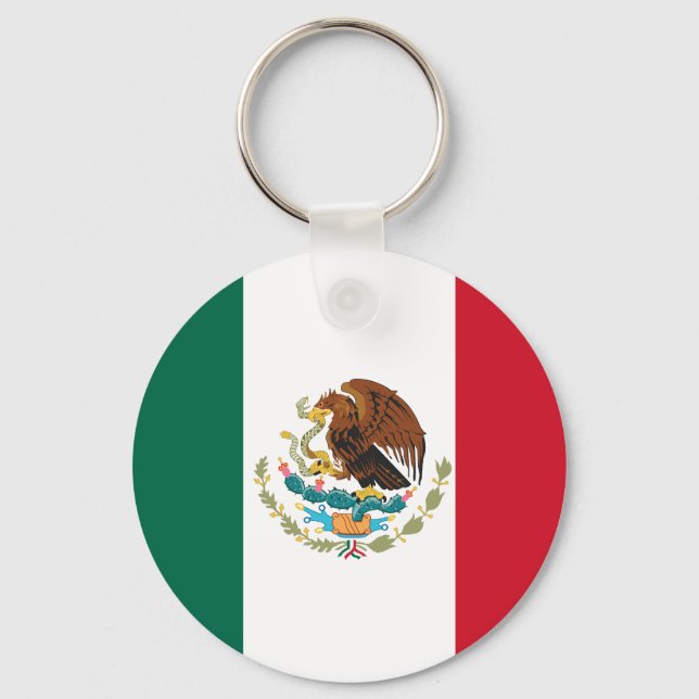 Porte-clés Drapeau mexicain (Recto)