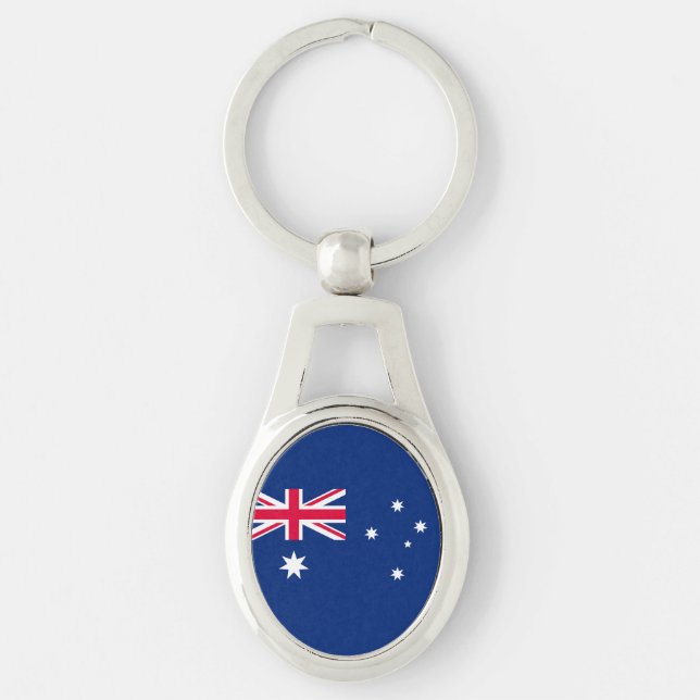 Porte-clés Drapeau national de l'Australie (Devant)