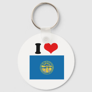 PORTE-CLÉS DRAPEAU NEBRASKA