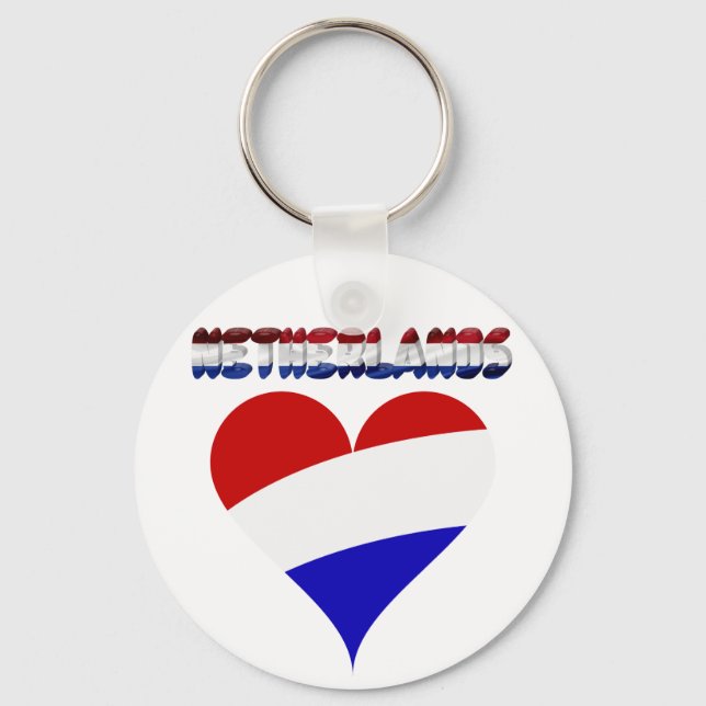 Porte-clés drapeau néerlandais (Recto)