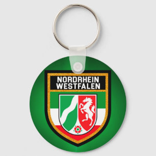 Porte-clés Drapeau Nordrhein-Westfalen
