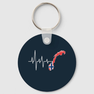 Porte-clés Drapeau norvégien Drapeau norvégien Norge