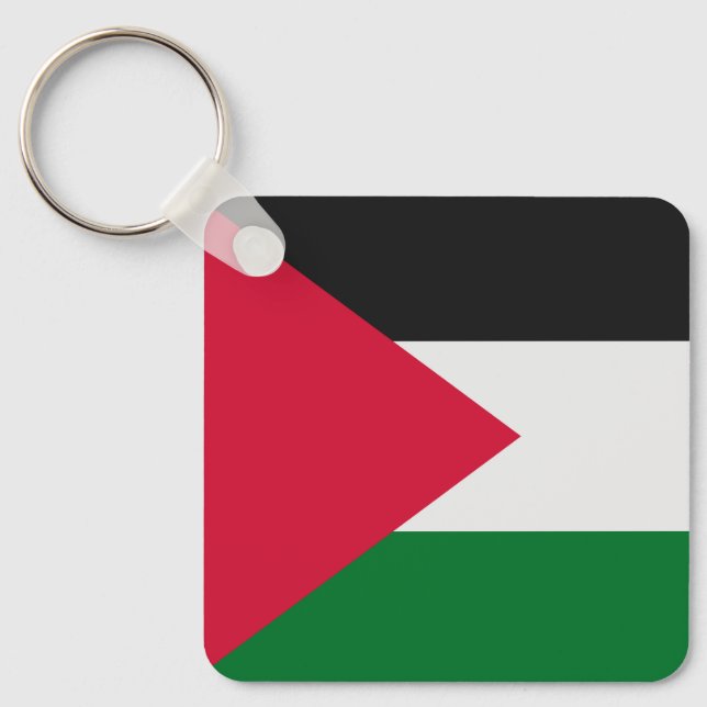 Porte-clés Drapeau palestinien (Recto)