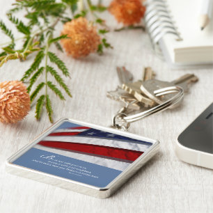 Porte-clés Drapeau patriotique américain