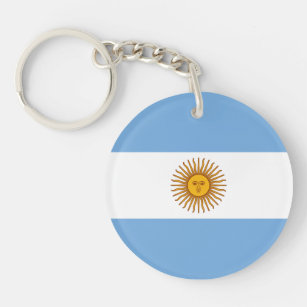 Porte-Clés Bleu Argentine