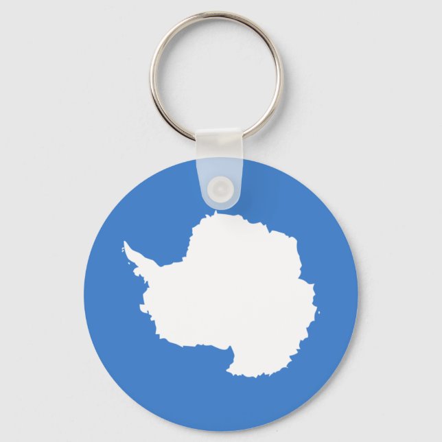 Porte-clés Drapeau patriotique de l'Antarctique (Recto)