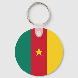 Porte-clés Drapeau patriotique du Cameroun